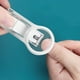 thumbnail image 3 of Cortaúñas de vidrio de acero inoxidable | Pinzas giratorias para cortar uñas | Agarre ergonómico | Protector contra residuos | Herramienta precisa, duradera y anticorrosiva | Seguro para personas, 3 of 3