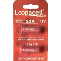 2 LOOPACELL A23 GP23AE 21/23 23A 23GA MN21 GP23 23AE 12v Alkaline Batteries