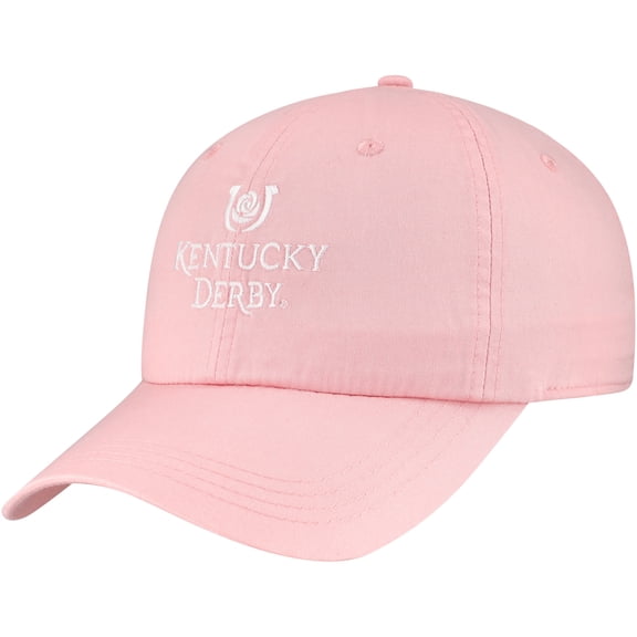 Unisex-Ahead Pink Kentucky Derby Shawmut Adjustable Hat
