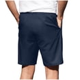 thumbnail image 5 of Mens Dress Shorts Summer Lightweight Breathable Straight Leg Loose Fit Business Casual Shorts with Pockets, 5 of 7