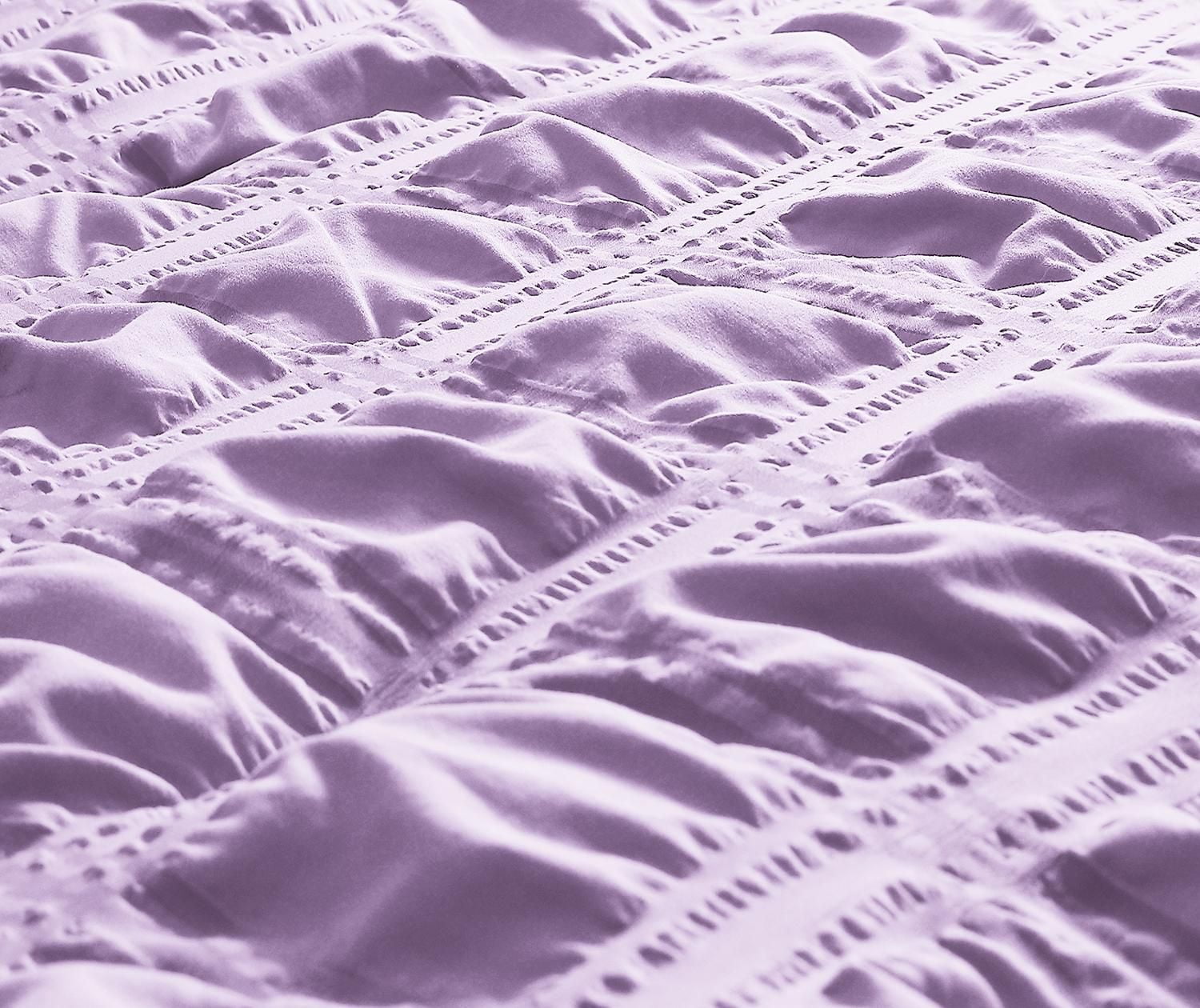 3 Pieces Seersucker Comforter Set