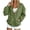 L0251 Army Green, variant on Women's Button-down Snap-button Sweatshirt Casual Long Sleeve Lightweight Knitted Sweaters Loose Fit
