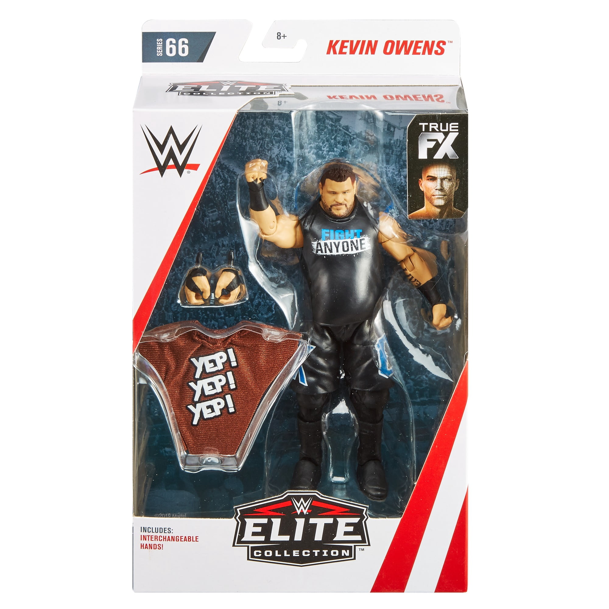 WWE Elite Collection Kevin Owens Action Figure with Accessories