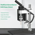 thumbnail image 4 of Bench Drill,Speed Portable Precise Stand Variable Speed Workbench Diy Wood Press Stand Variable Drill Workbench Diy Portable Precise Drill Precise Drill Workbench Variable Speed Portable, 4 of 7