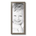 thumbnail image 2 of ArtToFrames 7x17" Silver Picture Frame, Multi Wood Poster Frame, with Regular Glass and Foam Backing 3/16 inch (FBPL-4756), 2 of 7