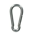 thumbnail image 2 of Carabiner Carbine Hook Snap Shackle 6mm Marine Grade 316 Stainless Steel, 2 of 3