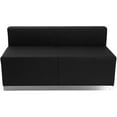 thumbnail image 5 of Flash Furniture Hercules Alon 3 Piece Reception Seating in Black, 5 of 7