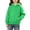 Green, variant on Sweatshirts for Teens with Hooded Long Sleeve Breathable Pullover Sports Casual Tops with Pockets Solid Color(10-11 Years,Dark Gray)
