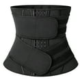 thumbnail image 1 of COMFREE Neoprene Long Torso Sauna Waist Trainer Corset Sweat Trimmer Belt for Women Compression Workout Fitness, 1 of 5