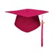 thumbnail image 1 of Gorro de graduación con borlas, cierre elástico, ajuste ajustable, tablero resistente, para ceremonia, fiesta, despedida de soltero, decoración de celebración., 1 of 8