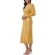 thumbnail image 4 of INSPIRAR CHIC WOMLAYOUT Vestidos de lentejuelas brillantes para mujer, vestido midi de cóctel de manga larga con escote en V 2XL dorado, 4 of 6