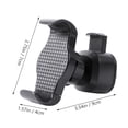 thumbnail image 2 of Car Phone Holder for Most Mobile Phones Sturdy ABS Black Universal Dash Board Mount 4.3 Inches, 2 of 6