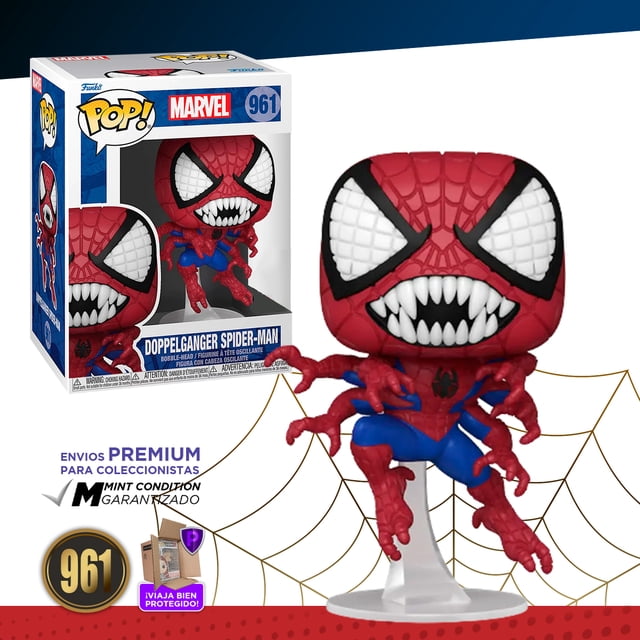 Funko Pop Doppelganger Spider Man #961 Funko Figura Original Duplicado Malvado Hombre Araña