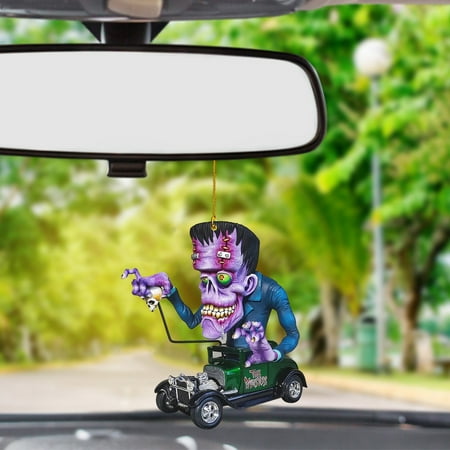 

Home Decor 2PC Fun And Unique Angry Big Mouth Monster Car Decoration Pendant Room Decor Wall Bedroom Bathroom Kitchen Living Room