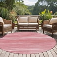 thumbnail image 4 of Round Rug 6Ft Washable Non-Slip, Pink Circle Area Rugs for Living Room Bedroom, Vintage Modern Abstract Art Ombre Indoor Floor Mats Carpet Runner for Home Decor Aesthetic, 4 of 8
