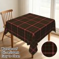 thumbnail image 2 of Tchckioa Christmas Decor Tablecloth for Kitchen,70x70 Inch Waterproof Table Cloth Cover,Square, 2 of 7