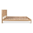 thumbnail image 3 of Moe's Home Collection Teeda King Bed Natural Wood Beds, 3 of 3