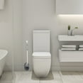 thumbnail image 4 of Escobilla De Baño Suave Para Inodoro, De Pared, Con Mango Largo, Para Uso Doméstico, Sin Ángulos Muertos, Escobilla De Baño Para Inodoro De Cuclillas, Escobilla De Baño, 4 of 7