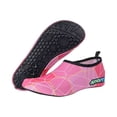 thumbnail image 4 of NexTorq Barefoot Shoes for Women, Men's Water Shoes, Mens Pool Shoes, Womens Beach Shoes, Water Shoes for Women Men Split-Toe Barefoot Quick-Dry Aqua Socks Swim Beach Yoga Exercise Wear, Hot Pink, 9, 4 of 4