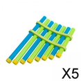 thumbnail image 1 of Runquan 5X Mini Portable Pan Flute DIY Educational Science Experiment for Girls Boys Age 5 Pcs, 1 of 8