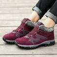 thumbnail image 4 of Botas de nieve de talla grande para aumentar la altura, para hombre y mujer, con forro polar de invierno, cálidas, acolchadas de algodón, para exteriores, deportivas de caña media, acolchadas de, 4 of 6