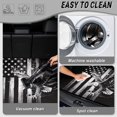 thumbnail image 5 of HUISEFOR American Flag Eagle Car Trunk Mat Stylish All Weather Trunk Protection Cargo Liner 29" x 39" Easy Installation Universal Fit for Most Cars SUV, 5 of 7