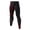 Red, variant on Men's Compression Pants Running Tights Gym Yoga Leggings for Athletic Workout Red XXXL