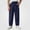 Navy, variant on SGFCWSX Boys Athletic Pants Straight Leg Elastic Waist Side Pocket Casual Sport Trousers Khaki Size 7