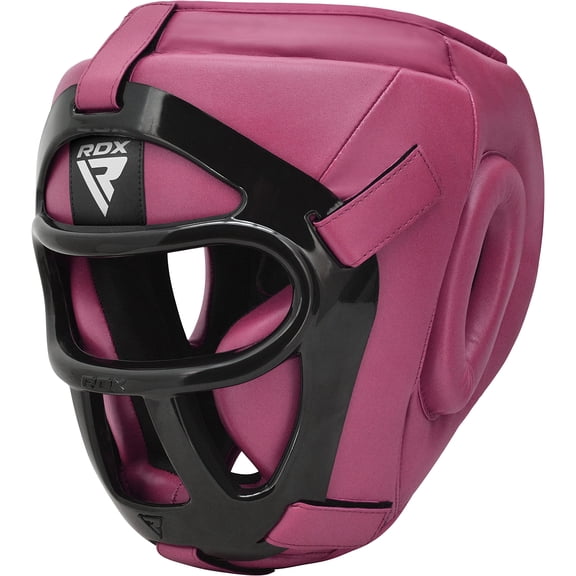 RDX Casco de Boxeo MMA Muay Thai Equipo de Cabeza de Parrilla Facial extraíble para Sparring Grappling Artes Marciales Kickboxing Taekwondo Karate Entrenamiento BJJ