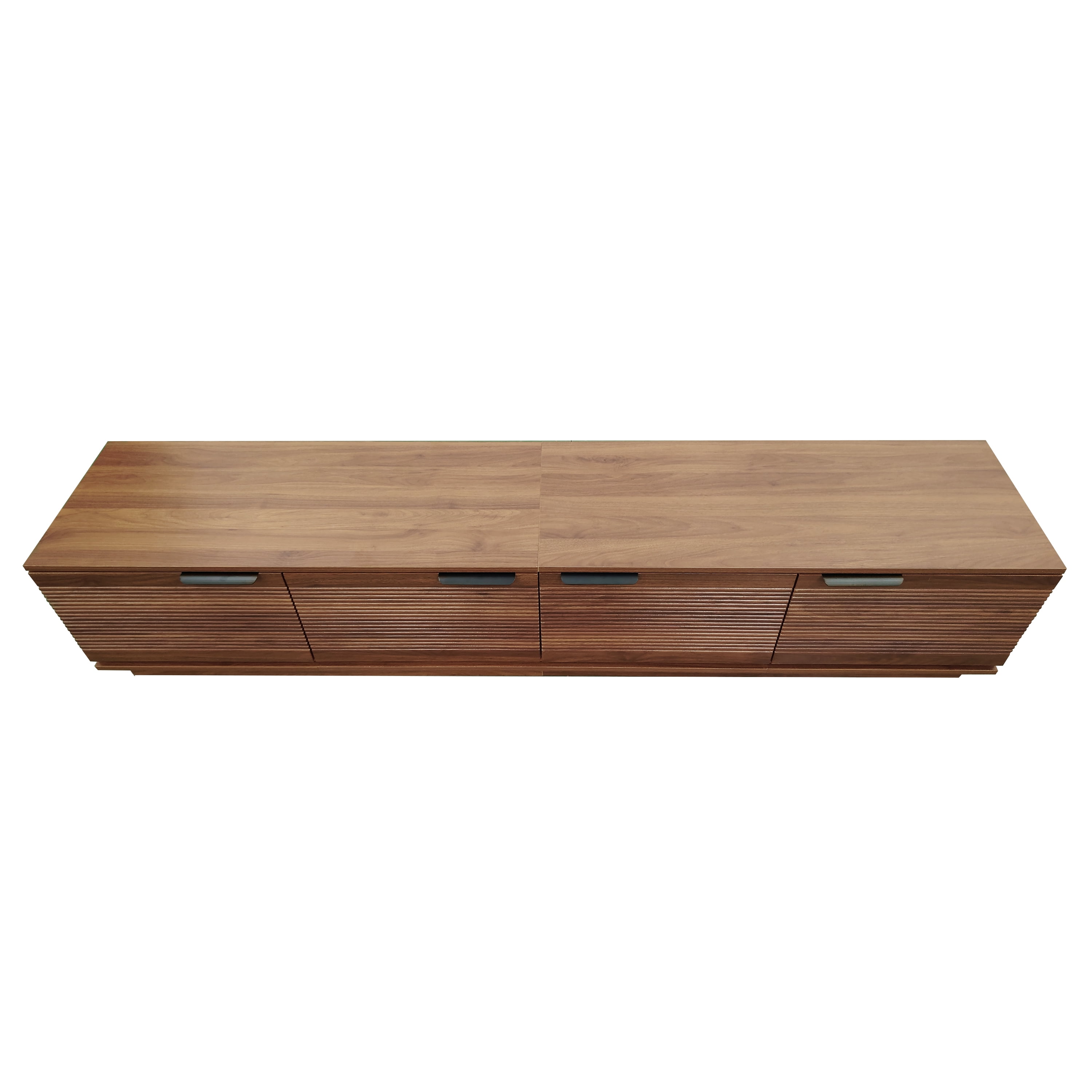 Homy Casa Home Entertainment Center, TV Stand Media Console with Versatile Storage
