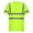 Green, variant on High Visibility Classic T-Shirts Men Reflective Strips Short Sleeve Construction Work Shirts Breathable Safety Tops