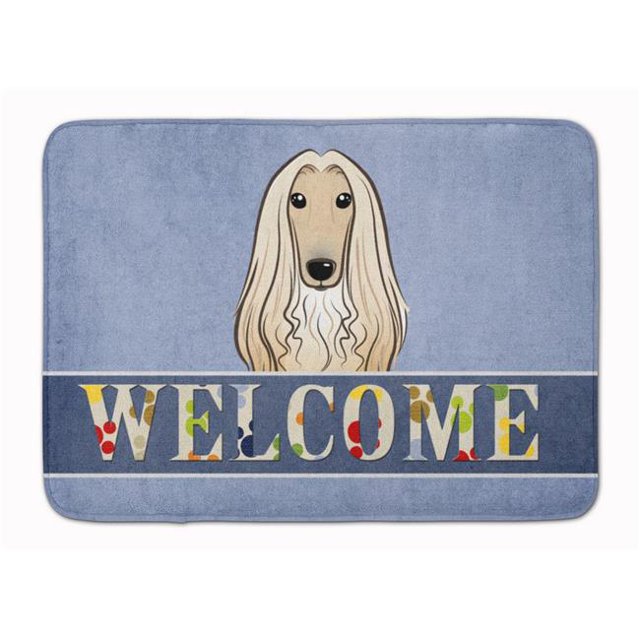 Carolines Treasures BB1430RUG Afghan Hound Tapis en Mousse à Mémoire de Forme Lavable en Machine