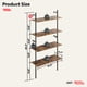 thumbnail image 2 of Estantes tipo Escalera de 4 Niveles, Estante de Esquina para Libros o Plantas Pinmoco 8N-RST, 2 of 7