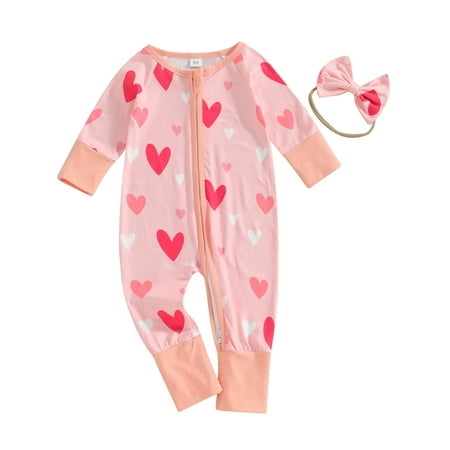 

Wallarenear Baby Boy Girl Romper Zipper Jumpsuit Long Sleeve Footless Fall Winter Outfits