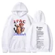 thumbnail image 3 of Tupac-Sudadera con capucha para hombre y mujer, suéter con estampado de rapero Y2k, ropa de calle informal, holgada, de lana, para otoño, 3 of 5