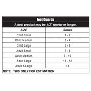 TKD Karate Martial Arts Foot Protector Guard Sparring Training Gear White Taekwondo Foot Gear