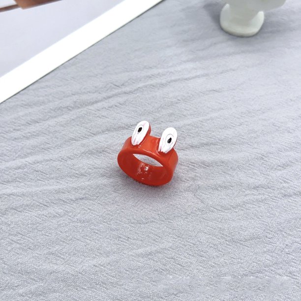 Bob Esponja anillo mejor amigo para siempre Patrick Star mejor amigo BFF anillo Anime apertura ajustable dedo joyería regalo de cumpleaños Dengxun unisex