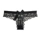 thumbnail image 3 of Gibobby Calzones para mujer sexy Bragas sexys para mujer Bragas de tanga sexys transparentes de color sólido hueco con(Negro,G), 3 of 5