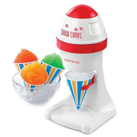 Nostalgia ISM1RD Electric Shaved Ice & Snow Cone (Best Shaved Ice Machine For Business)