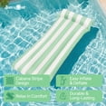 thumbnail image 3 of Sun's Out Pool Lounger 70" Inflatable Raft with Built-In Pillow for Ages 14+, 3 of 5