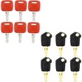 thumbnail image 1 of 6PCS JD Ignition Key RE183935 RE71557 Key with 6PCS Ignition Keys 5P8500, 1 of 6