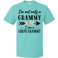 thumbnail image 3 of Inktastic I'm Not Only a Grammy I'm a Great Grammy with Flowers T-Shirt, 3 of 5