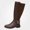 Brown, variant on WAVSUF Women's Riding Knee High Boots Wide Width Arch Support Side Zip Fall Daily Casual Boots Brown 6
