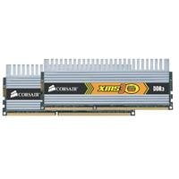 - Corsair TWIN3X2048-1333C9DHX XMS3 DHX 2 GB 2 X 1 GB PC3-10600 1333Mhz 240-pin DDR3 Dual Channel Memory Kit