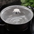 thumbnail image 3 of Yuangui Universal Replacement Lid for 10-12 Inch Pots and Pans, Glass Skillet Cover, Frying Pan Lid for Cast Iron,, 3 of 11