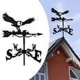 thumbnail image 2 of Weather Wind Speed Weather Wind Easy Assemble Indicators Iron Weather Easy Assemble Solid Metal Iron Weather Owl, 2 of 9