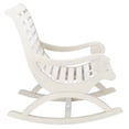 thumbnail image 4 of SAFAVIEH Outdoor Collection Sonora Rocking Chair White, 4 of 11
