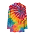 thumbnail image 2 of Craaazy Chemises Thermiques pour Femmes Col Rond Imprimés Rétro Manches Longues Vêtements Amples avec Poches Cadeaux, 2 of 7