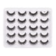 thumbnail image 1 of Pestañas naturales, pestañas postizas, pestañas cortas, pestañas postizas gruesas naturales, 10 pares de pestañas mixtas, pestañas de visón de imitación, pestañas postizas artificiales puras, pestañas, 1 of 3