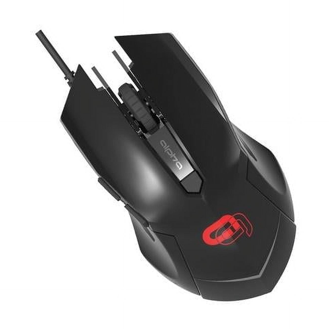 まうす XN966 - Black Optical 3-Button Scroll Wheel USB Mouse for